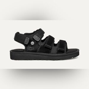 UGG Goldencoast Multistrap Black Suede Sandals 1153095 US Men’s Size 9 NWOT